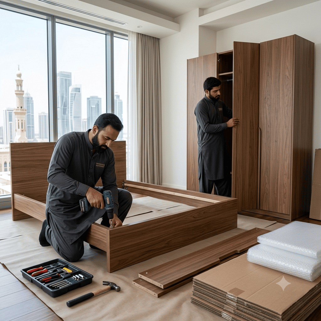 Furniture Assembly service in UAE – Johar Khan Movers