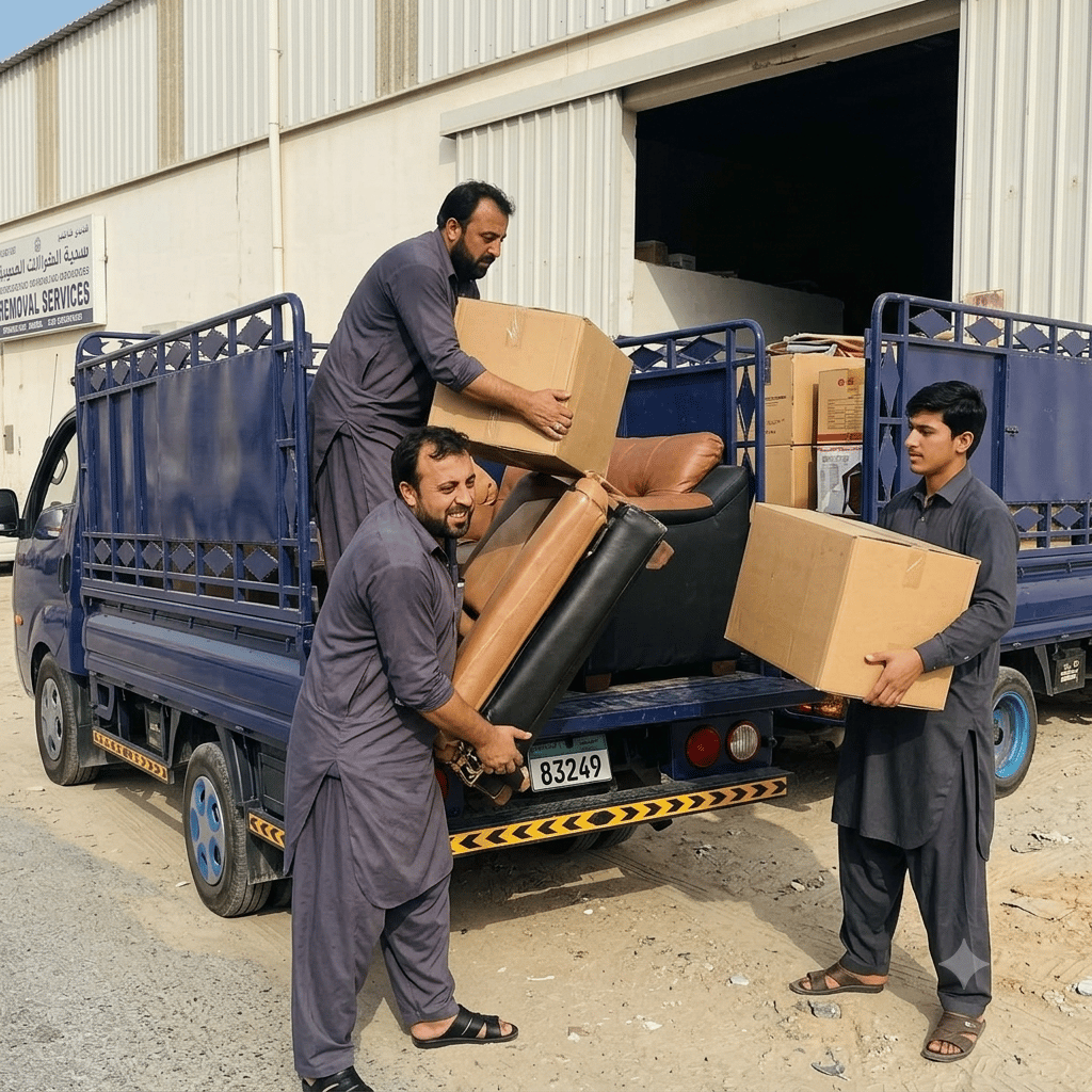 Loading & Unloading service in UAE – Johar Khan Movers