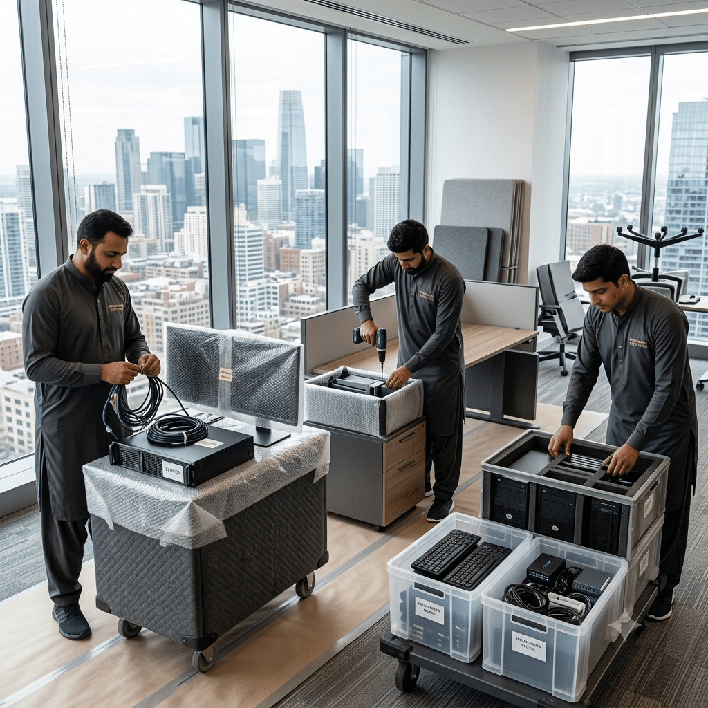 Office Shifting service in UAE – Johar Khan Movers