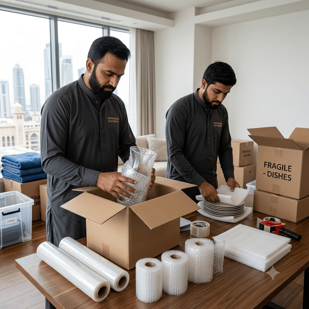 Packing & Unpacking service in UAE – Johar Khan Movers